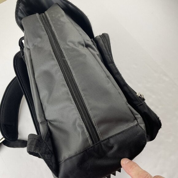 Eddie Bauer First Adventure Cascade Diaper Bag Backpack Gray Insulated Pockets - Picture 7 of 13